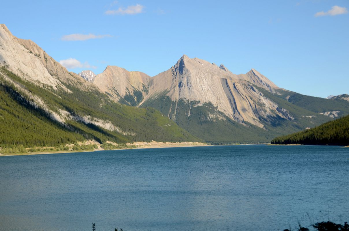 02 Medicine Lake On The Road From Jasper To Maligne Lake